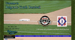Desktop Screenshot of belgradebaseball.org